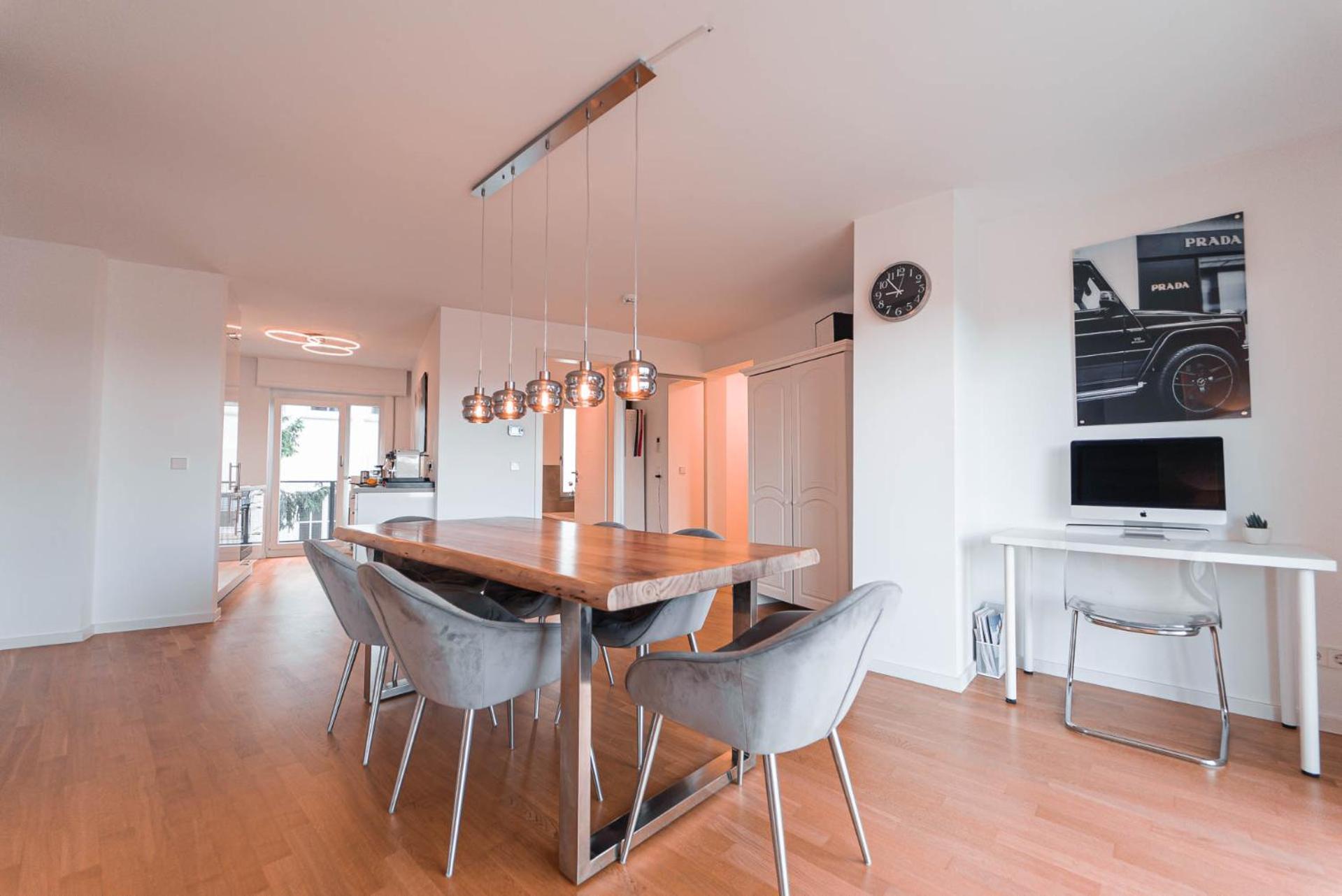 Luxurious Penthouse Daire Stuttgart Dış mekan fotoğraf